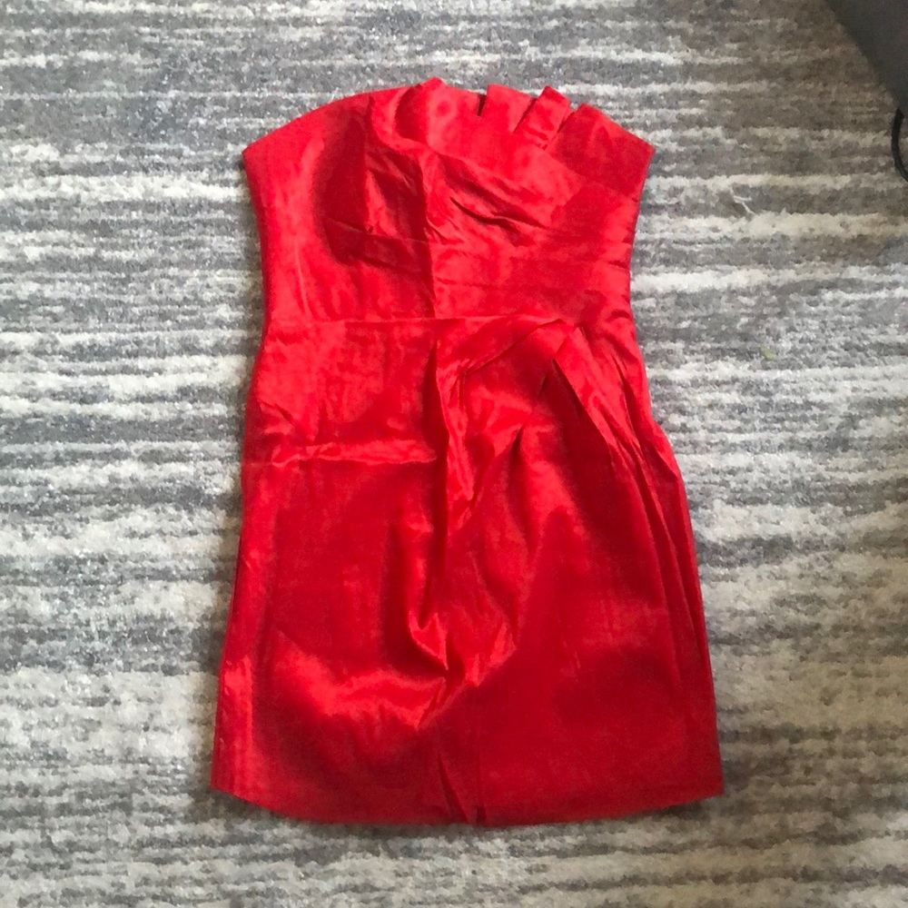 Red dress